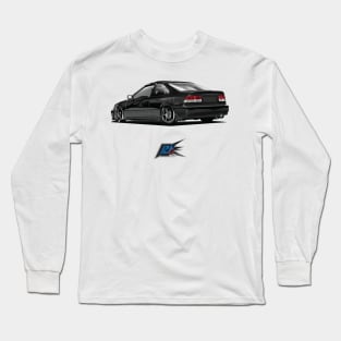 honda civic sedan black Long Sleeve T-Shirt